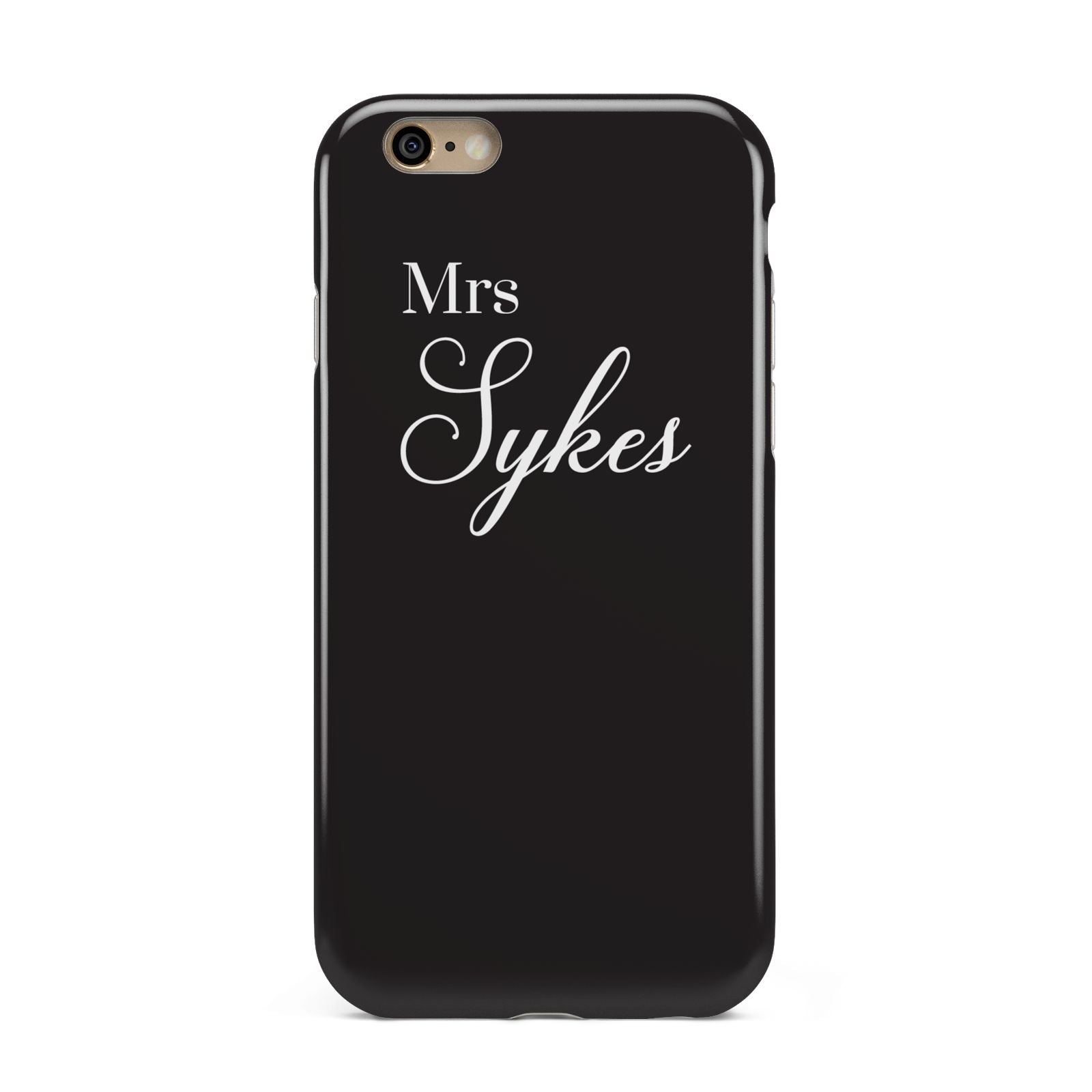 Personalised Mrs Or Mr Bride Apple iPhone 6 3D Tough Case