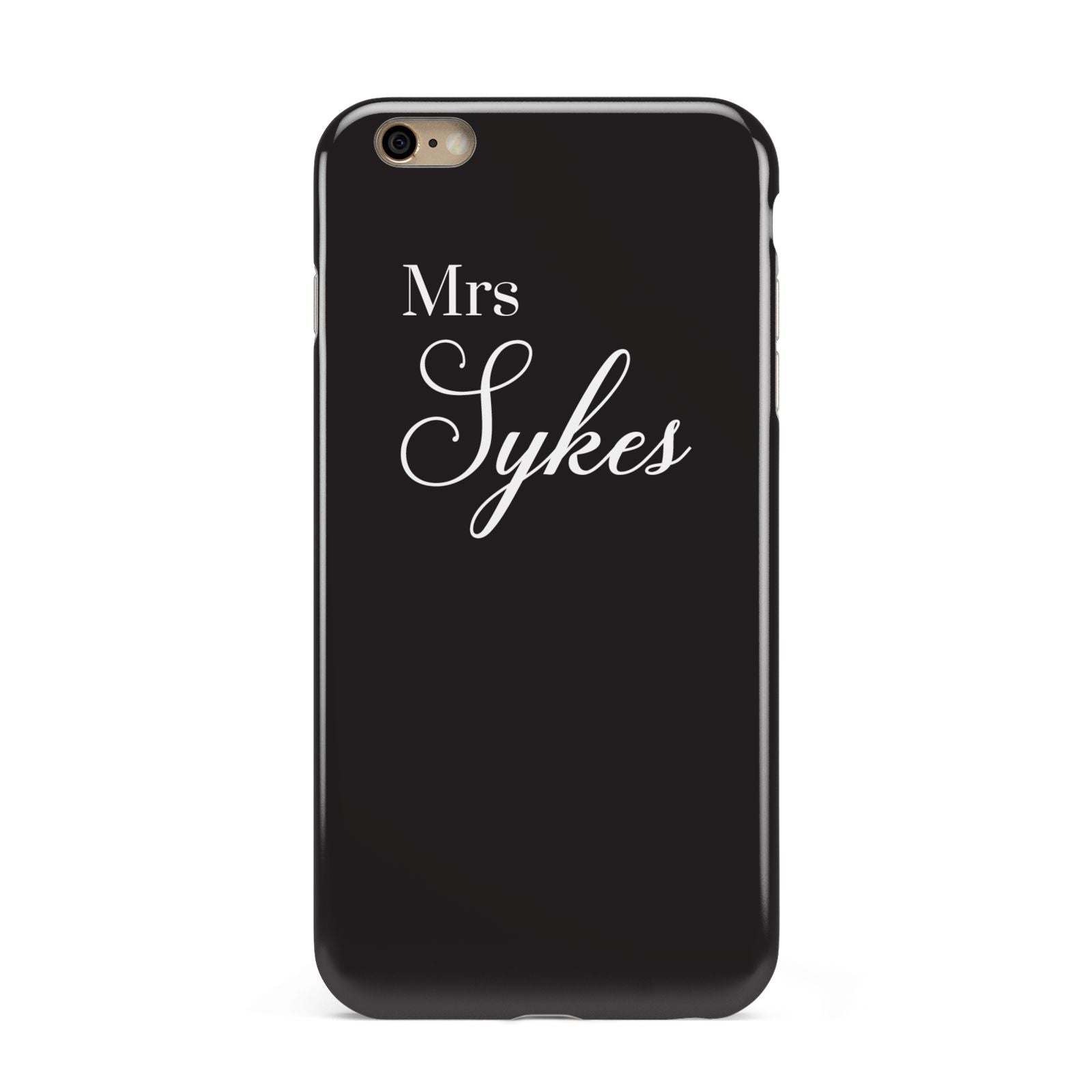 Personalised Mrs Or Mr Bride Apple iPhone 6 Plus 3D Tough Case