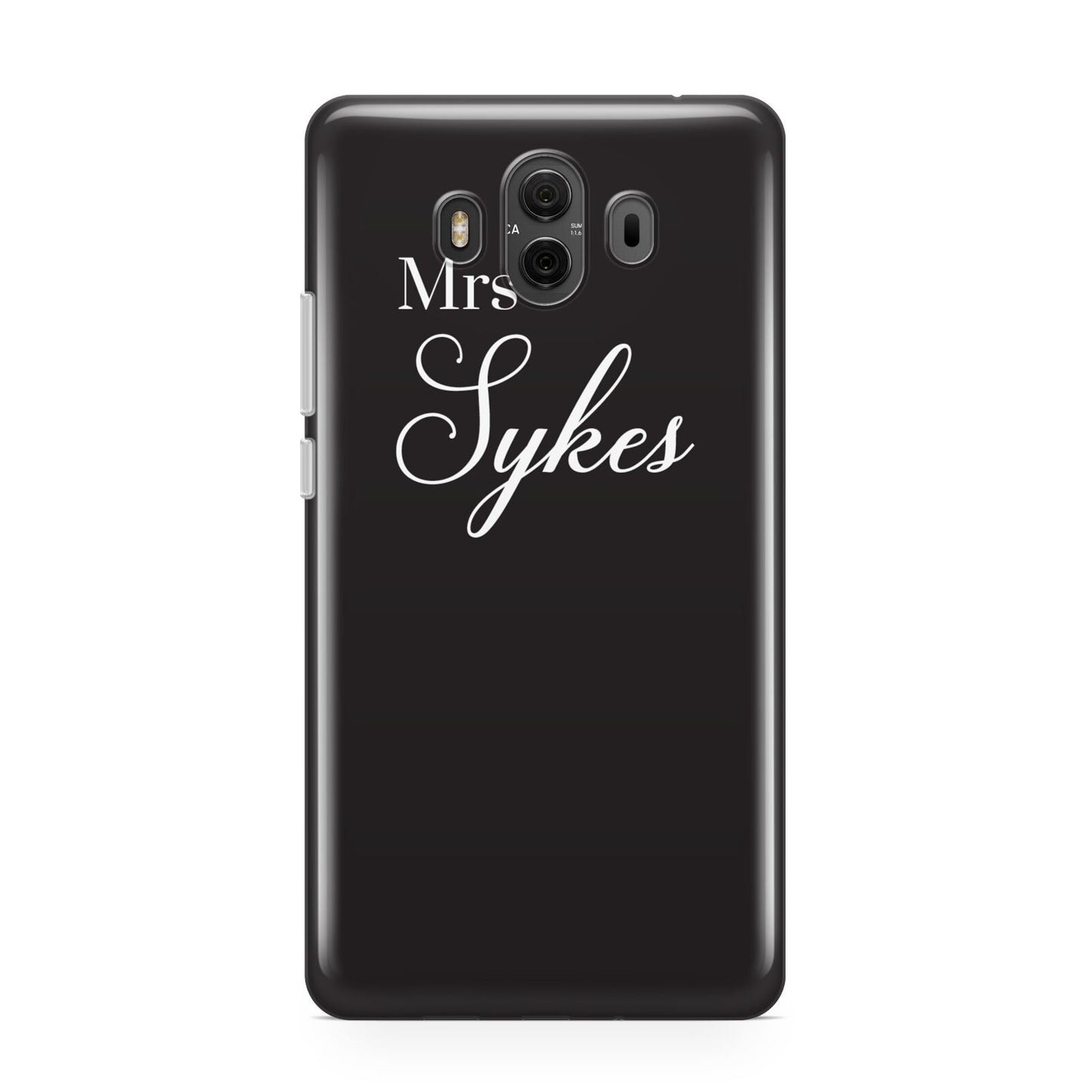 Personalised Mrs Or Mr Bride Huawei Mate 10 Protective Phone Case