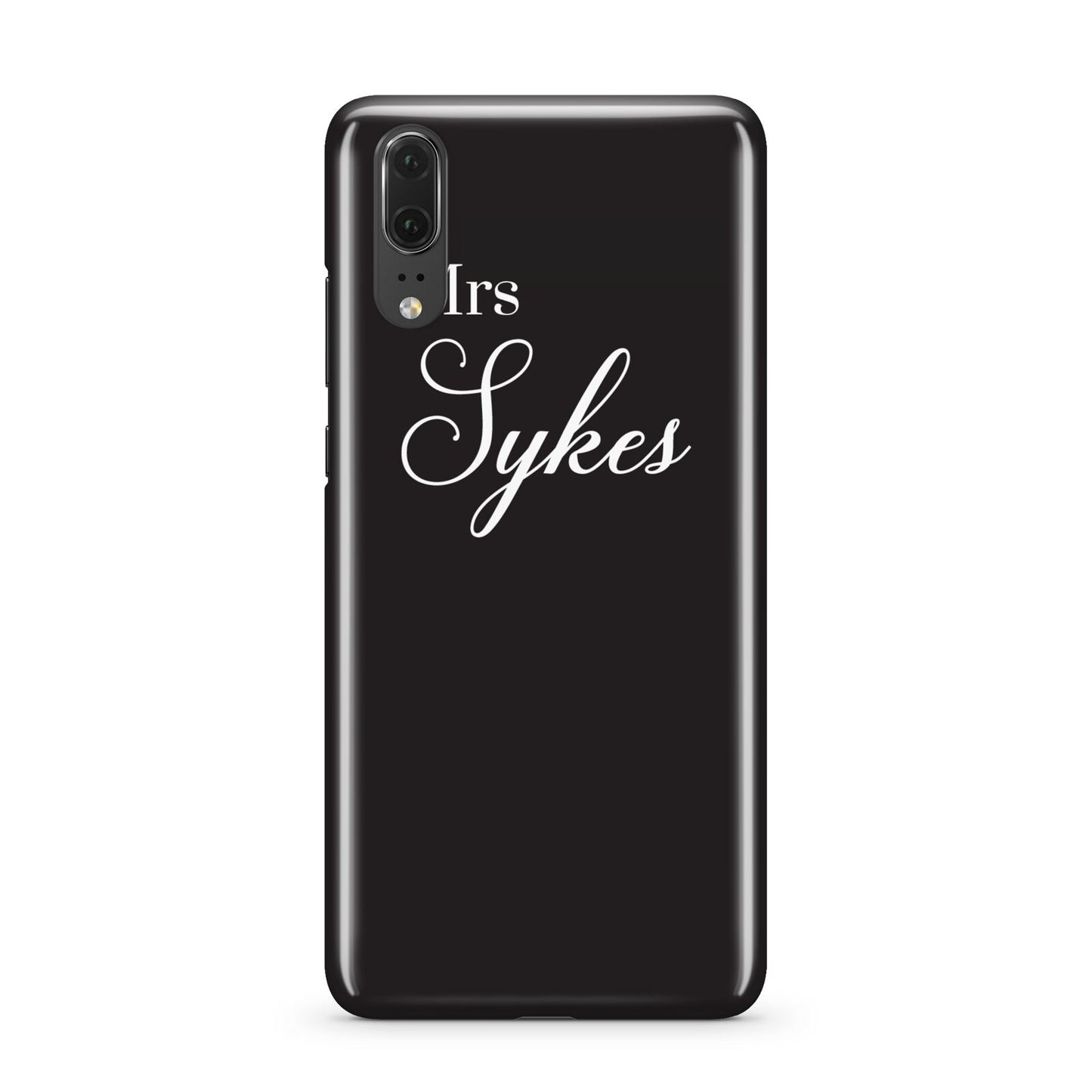 Personalised Mrs Or Mr Bride Huawei P20 Phone Case
