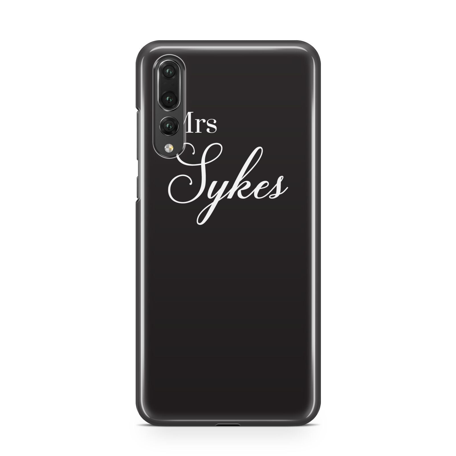 Personalised Mrs Or Mr Bride Huawei P20 Pro Phone Case