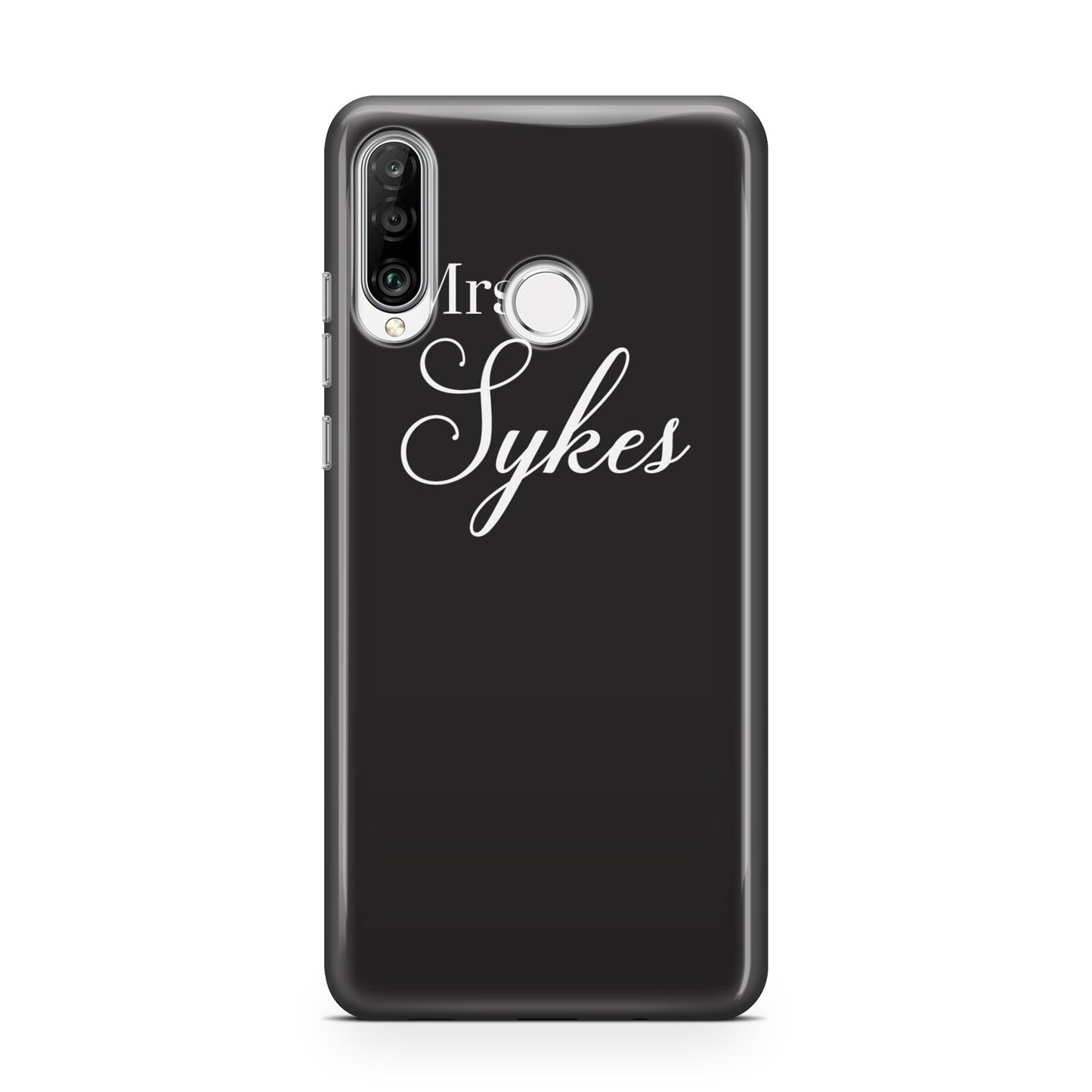 Personalised Mrs Or Mr Bride Huawei P30 Lite Phone Case