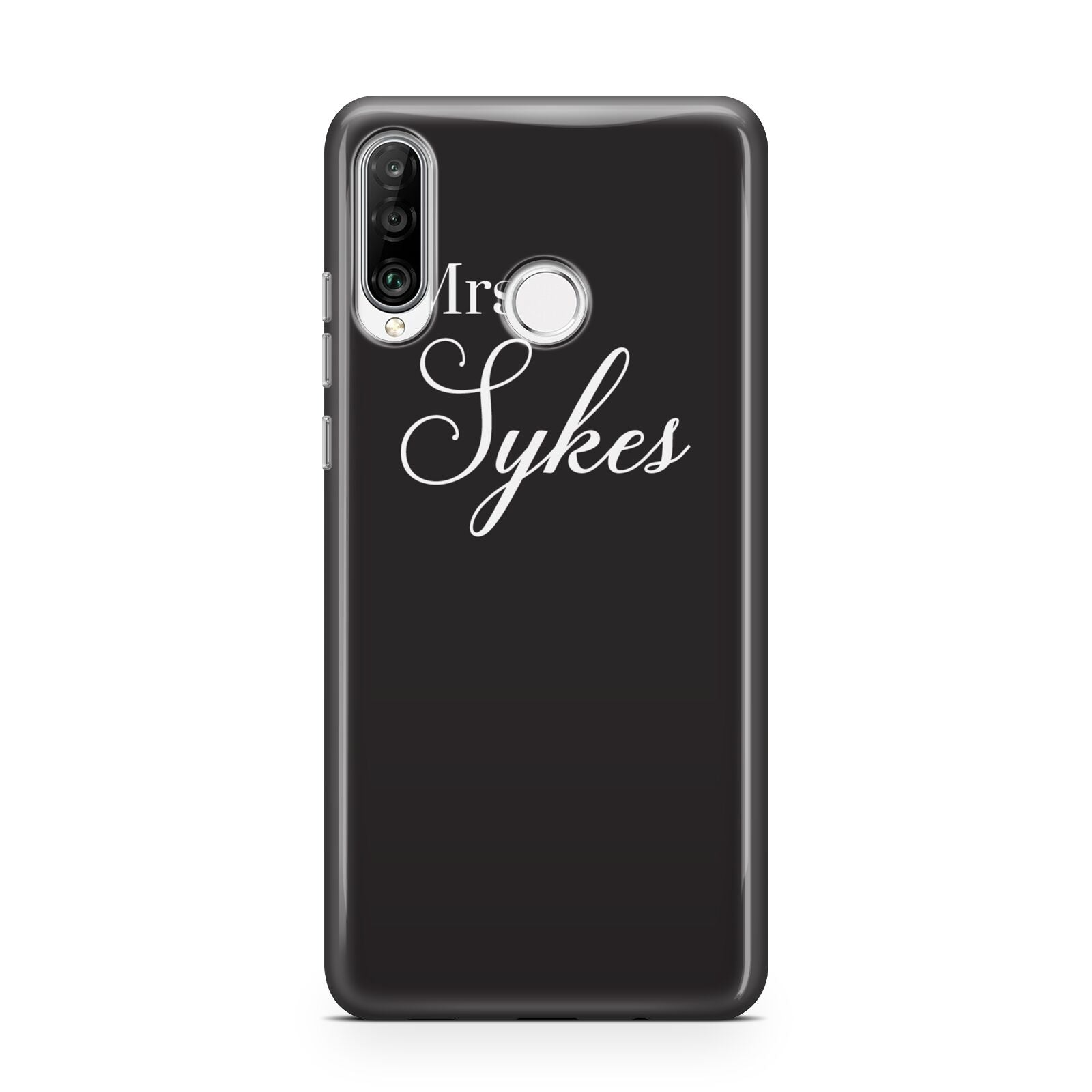 Personalised Mrs Or Mr Bride Huawei P30 Lite Phone Case