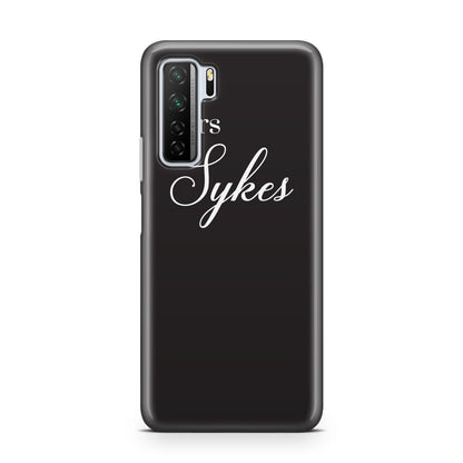 Personalised Mrs Or Mr Bride Huawei P40 Lite 5G Phone Case