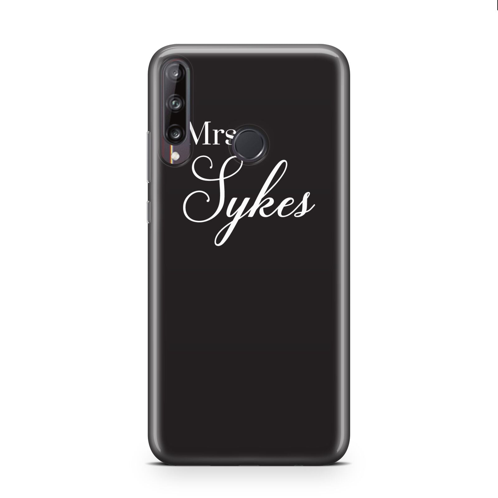 Personalised Mrs Or Mr Bride Huawei P40 Lite E Phone Case