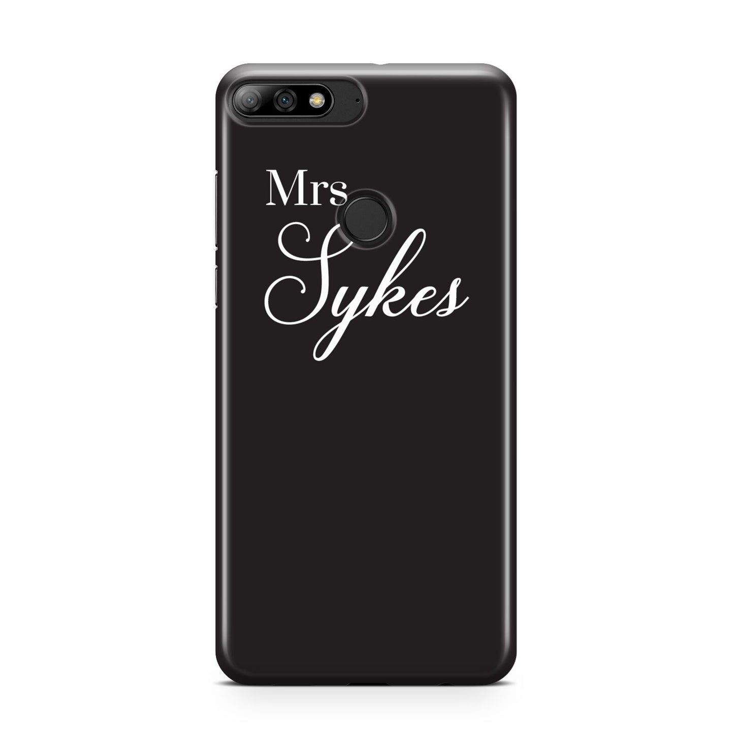 Personalised Mrs Or Mr Bride Huawei Y7 2018
