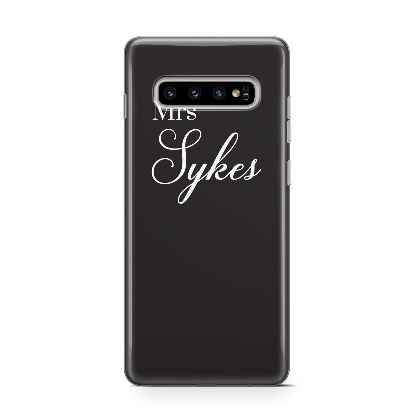 Personalised Mrs Or Mr Bride Protective Samsung Galaxy Case