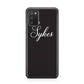 Personalised Mrs Or Mr Bride Samsung A02s Case