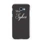 Personalised Mrs Or Mr Bride Samsung Galaxy A7 2017 Case