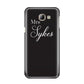 Personalised Mrs Or Mr Bride Samsung Galaxy A8 2016 Case