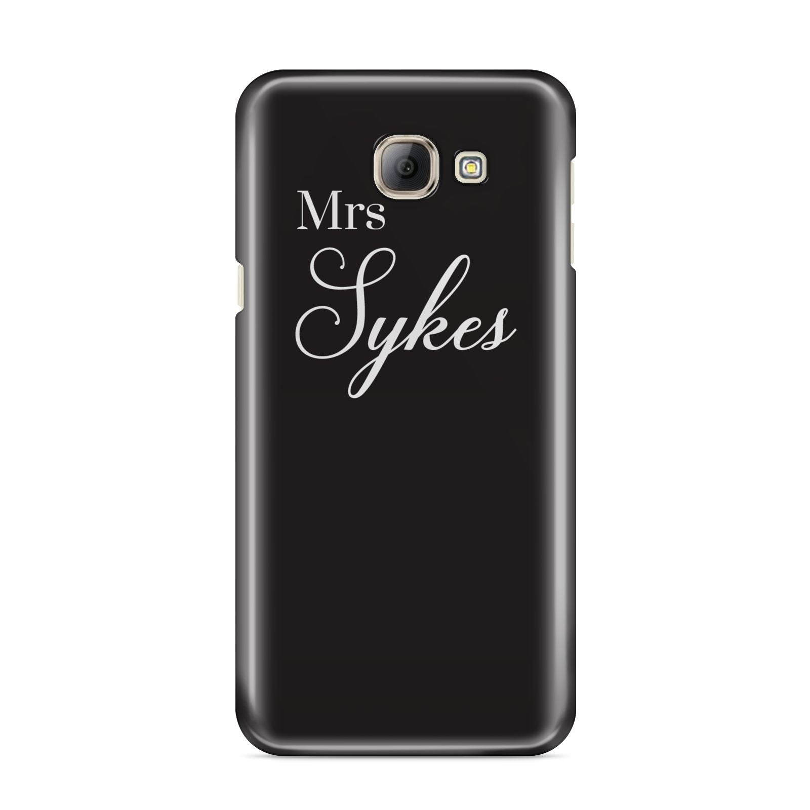 Personalised Mrs Or Mr Bride Samsung Galaxy A8 2016 Case