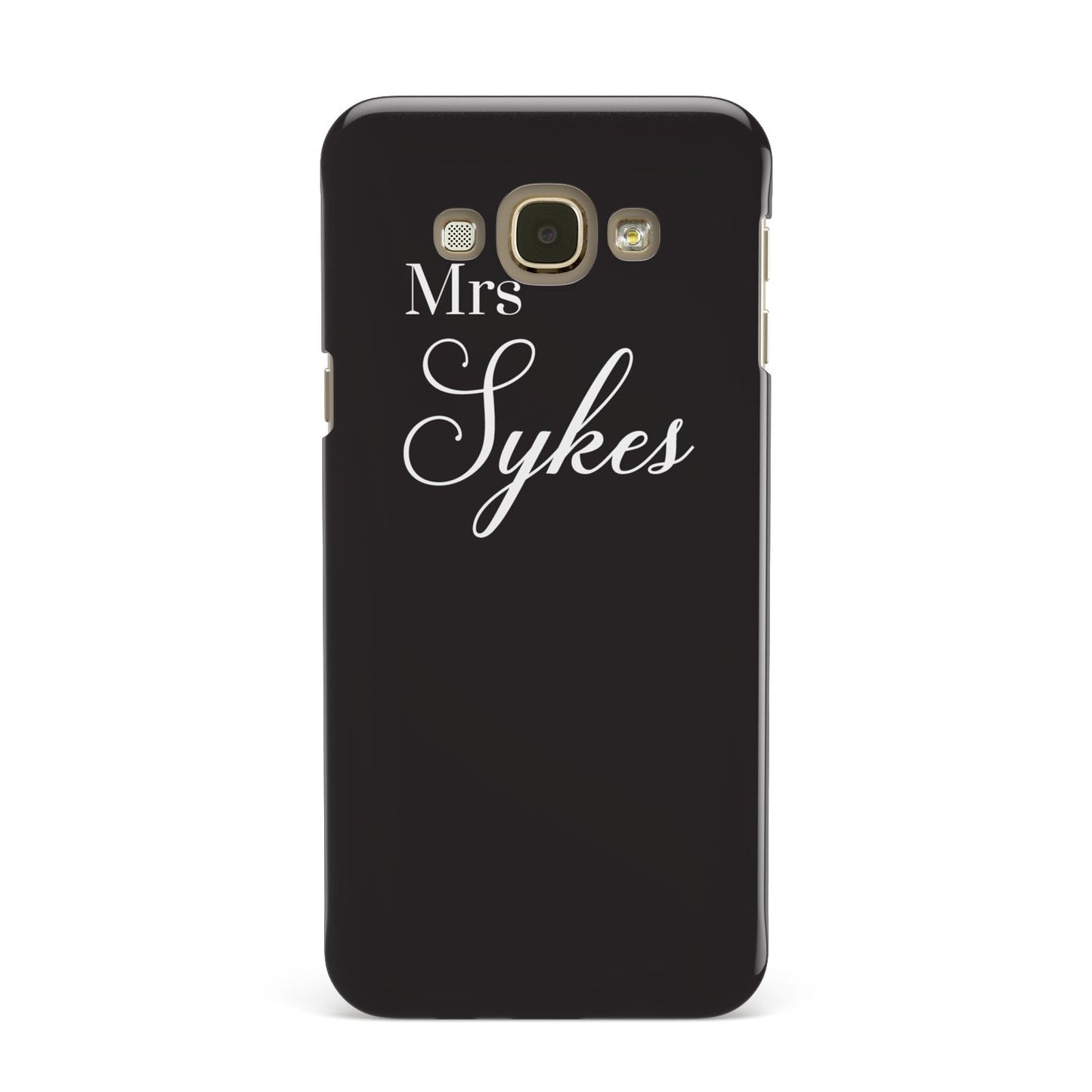 Personalised Mrs Or Mr Bride Samsung Galaxy A8 Case
