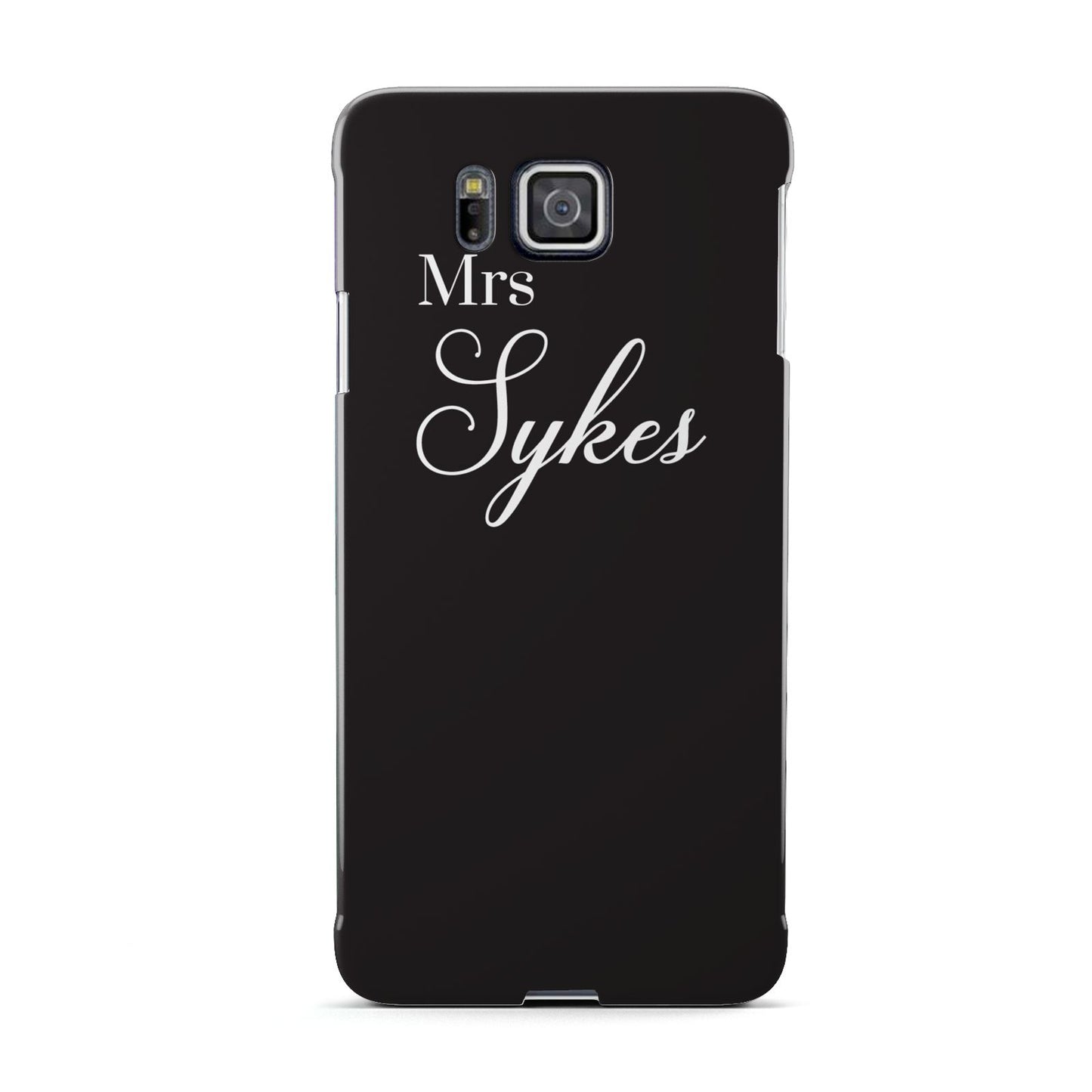 Personalised Mrs Or Mr Bride Samsung Galaxy Alpha Case
