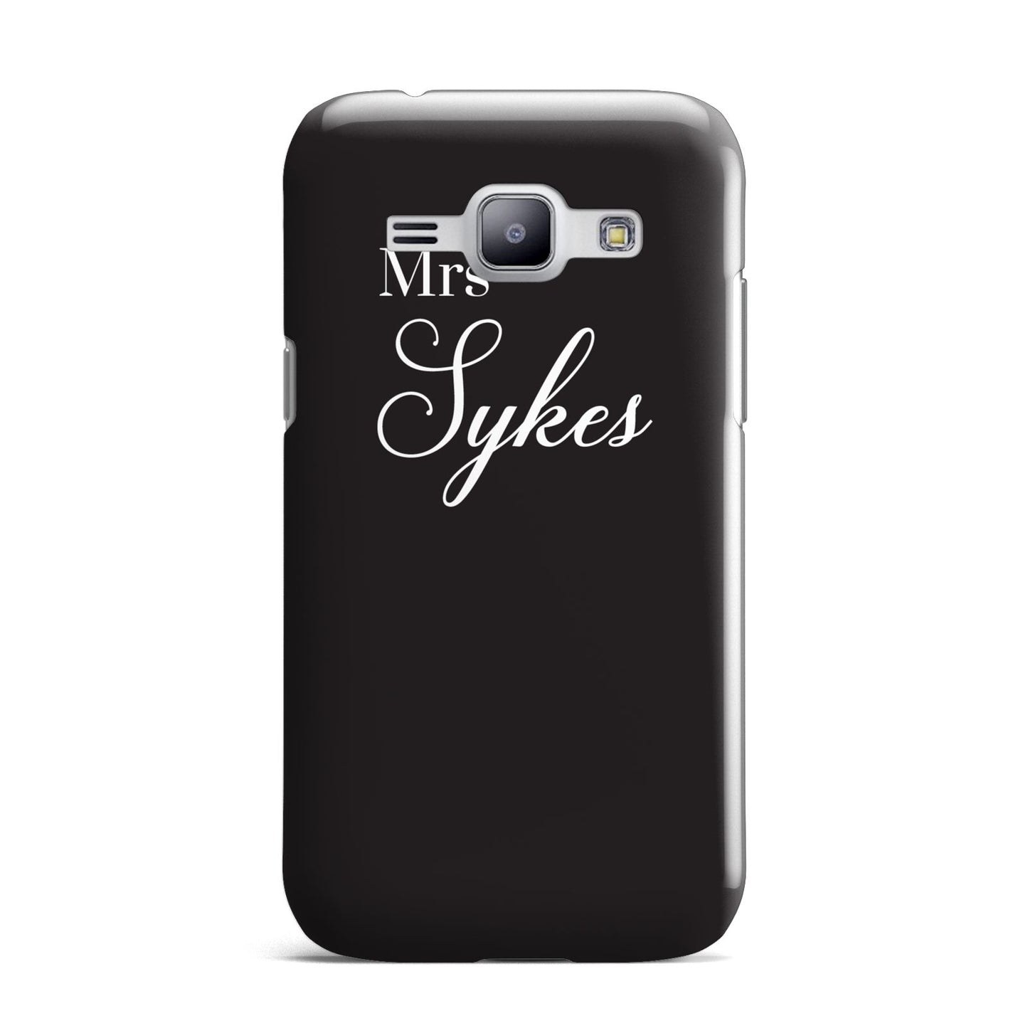 Personalised Mrs Or Mr Bride Samsung Galaxy J1 2015 Case