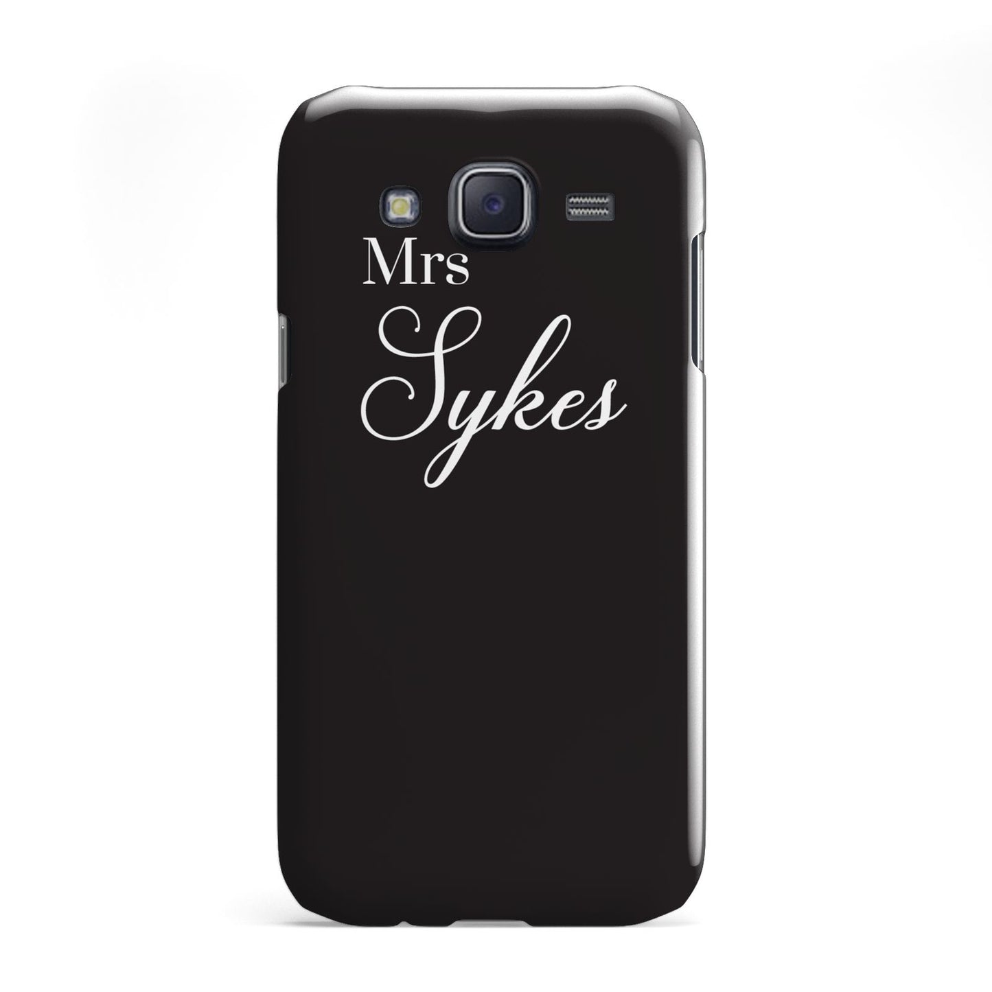 Personalised Mrs Or Mr Bride Samsung Galaxy J5 Case
