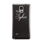Personalised Mrs Or Mr Bride Samsung Galaxy Note 4 Case