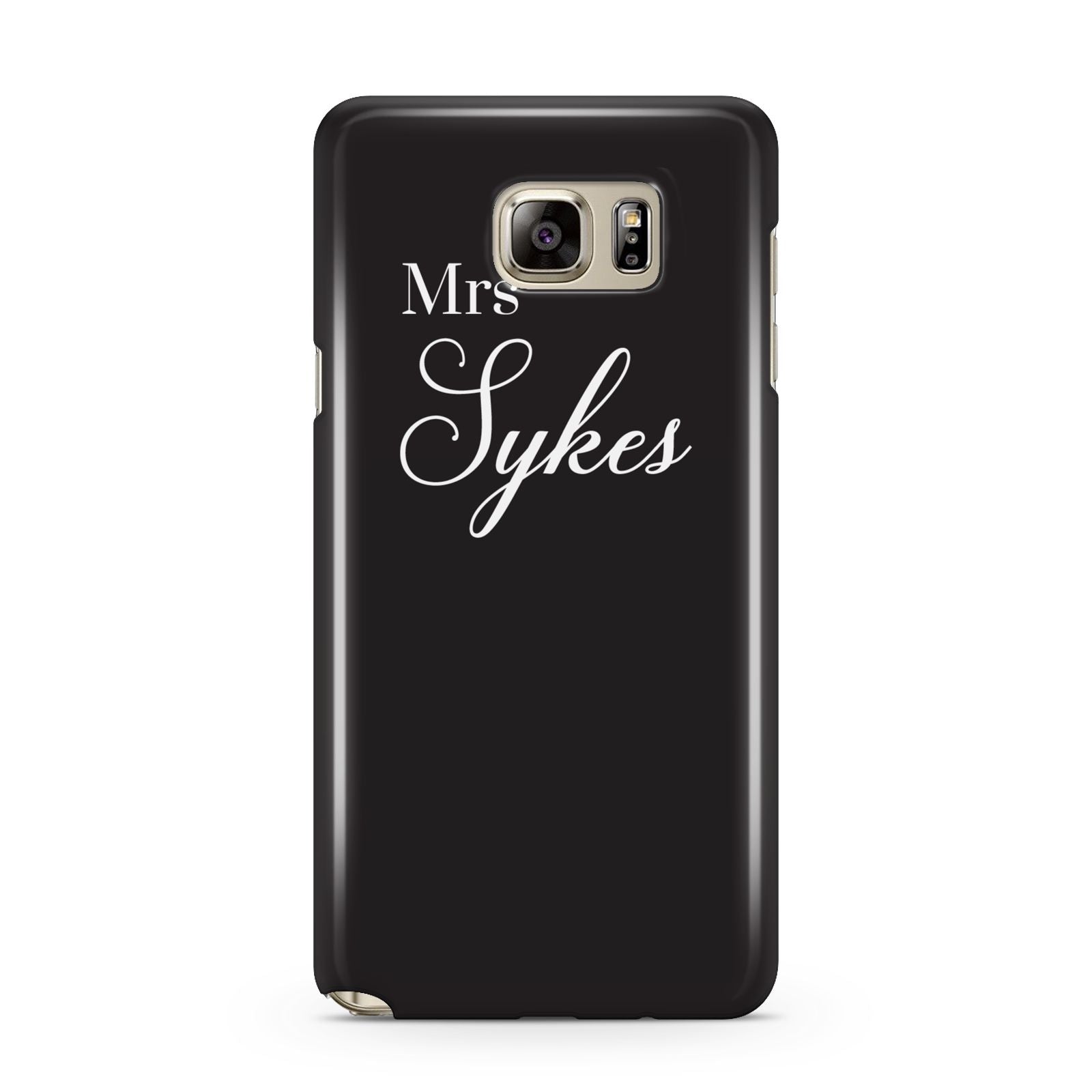 Personalised Mrs Or Mr Bride Samsung Galaxy Note 5 Case