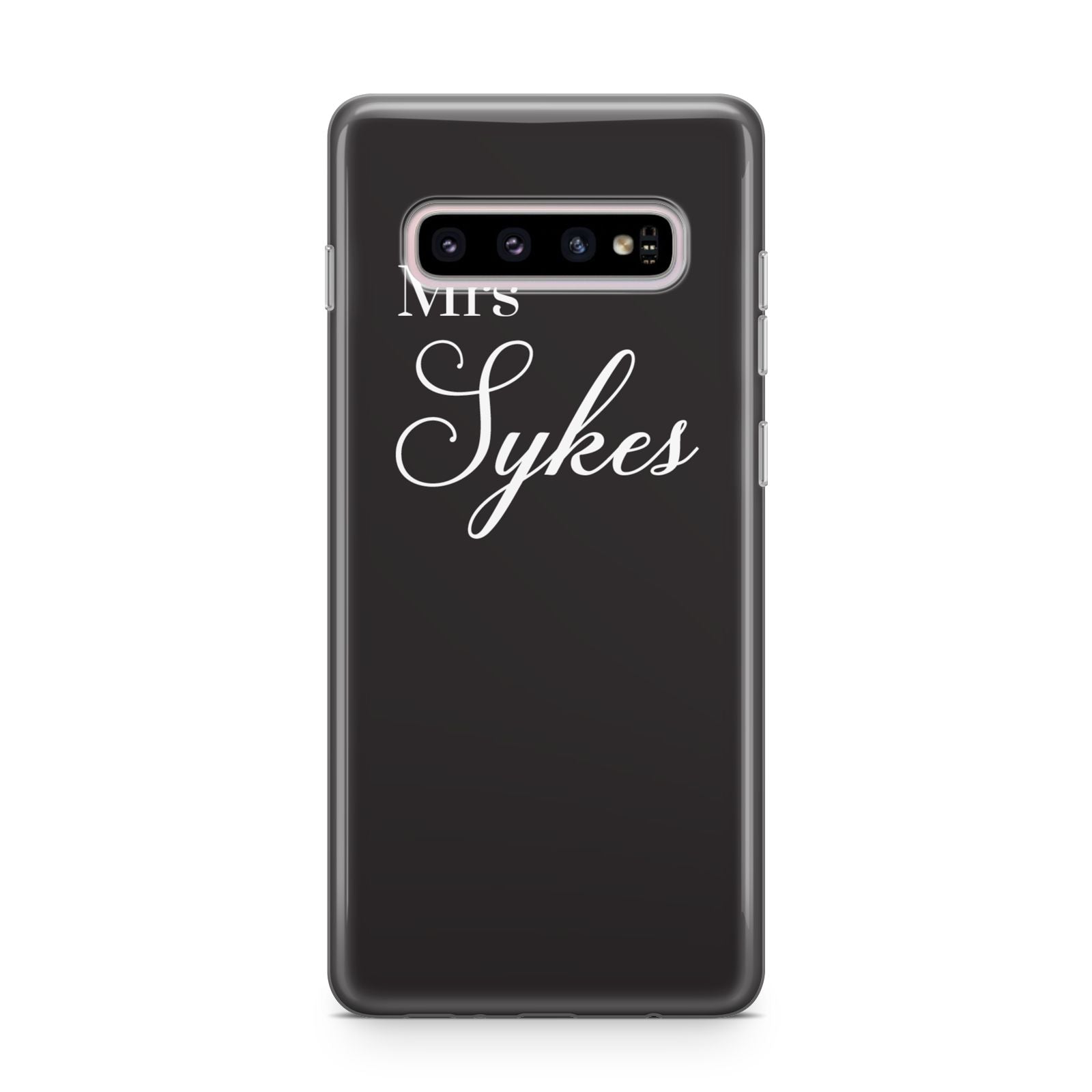 Personalised Mrs Or Mr Bride Samsung Galaxy S10 Plus Case