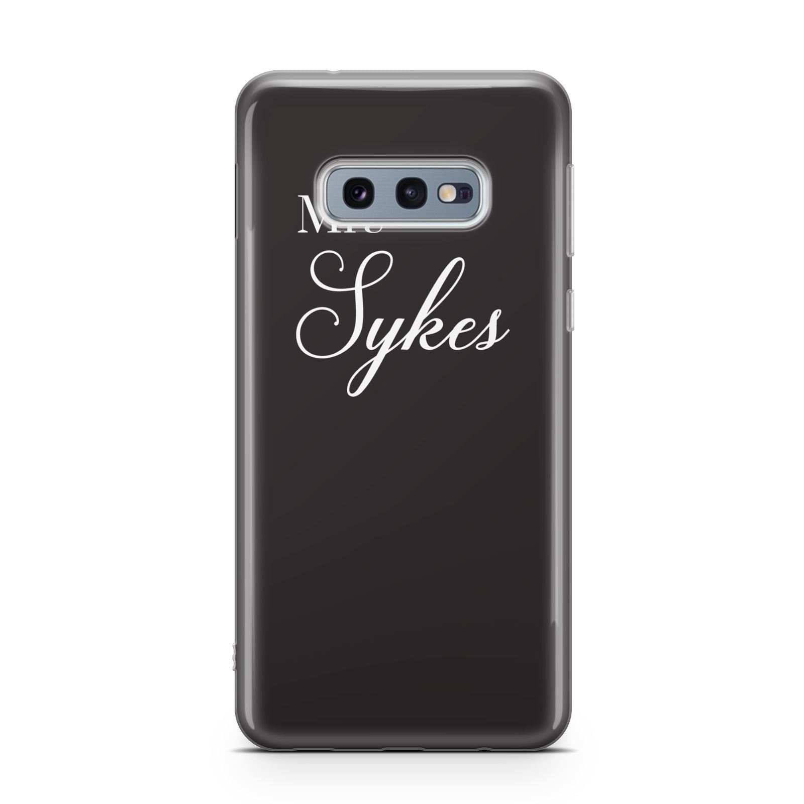 Personalised Mrs Or Mr Bride Samsung Galaxy S10E Case