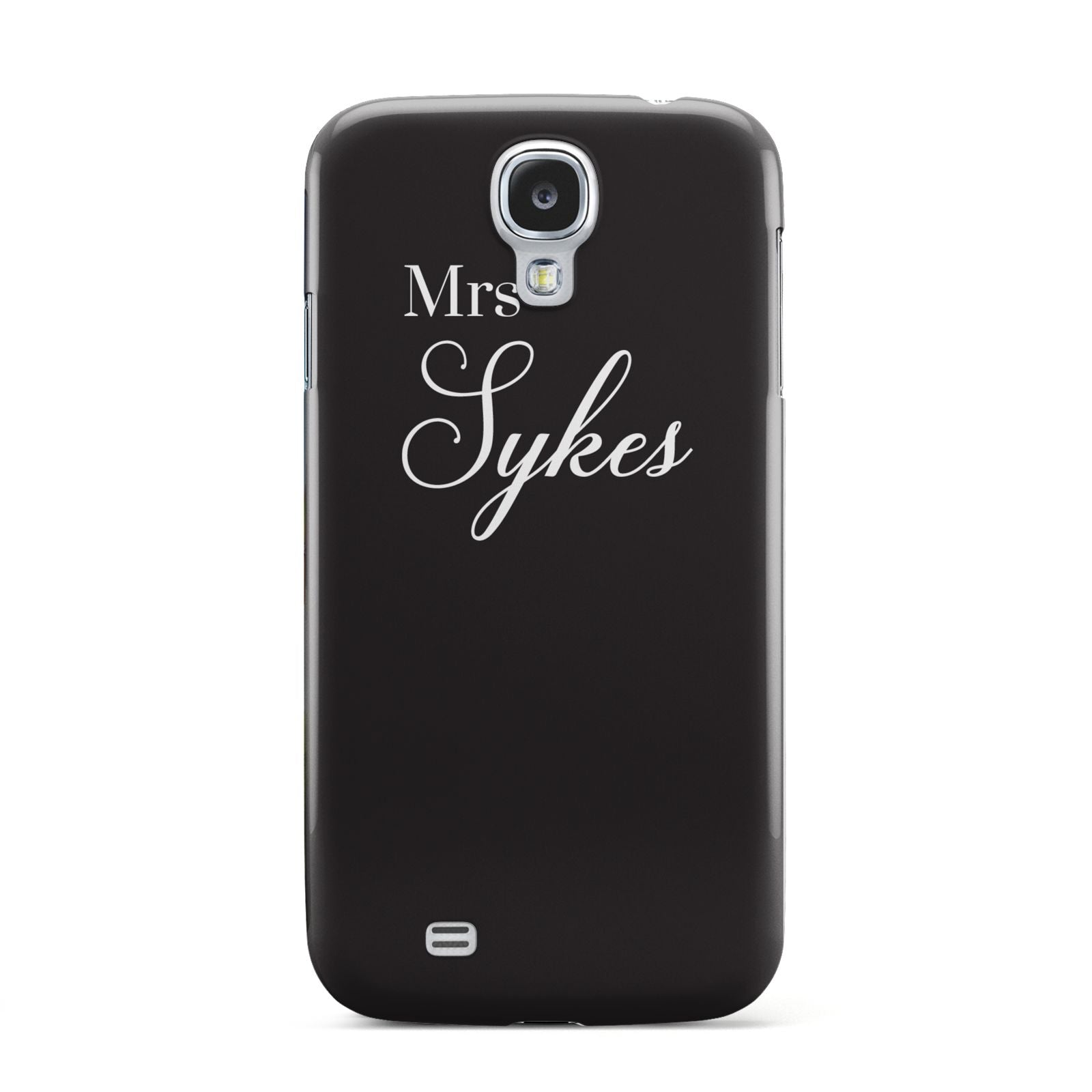Personalised Mrs Or Mr Bride Samsung Galaxy S4 Case