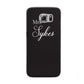 Personalised Mrs Or Mr Bride Samsung Galaxy S6 Case