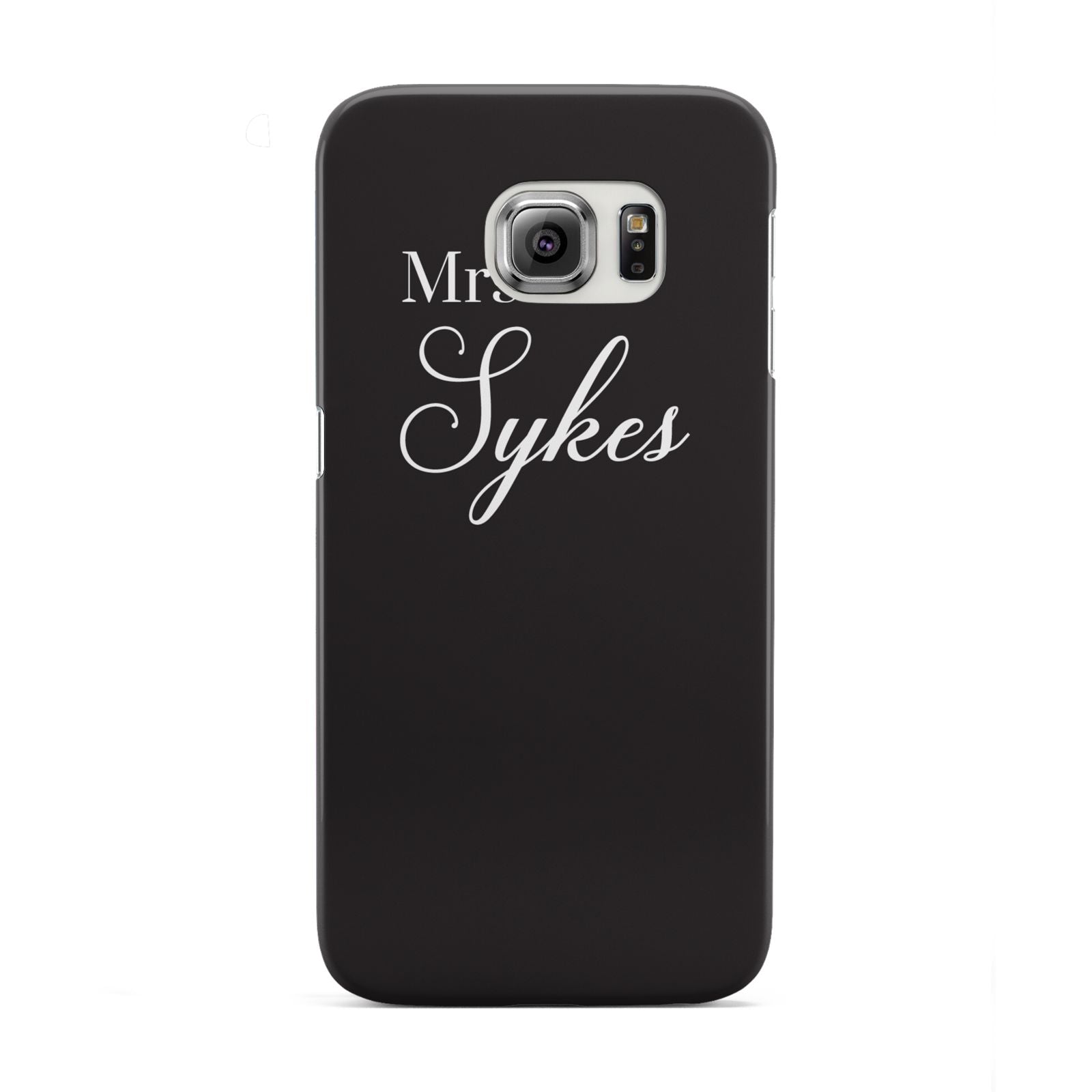 Personalised Mrs Or Mr Bride Samsung Galaxy S6 Edge Case