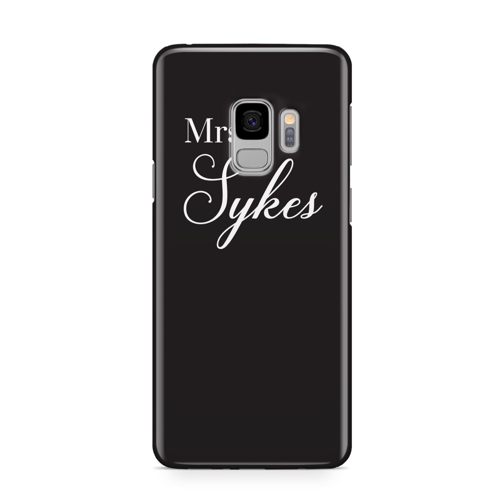 Personalised Mrs Or Mr Bride Samsung Galaxy S9 Case