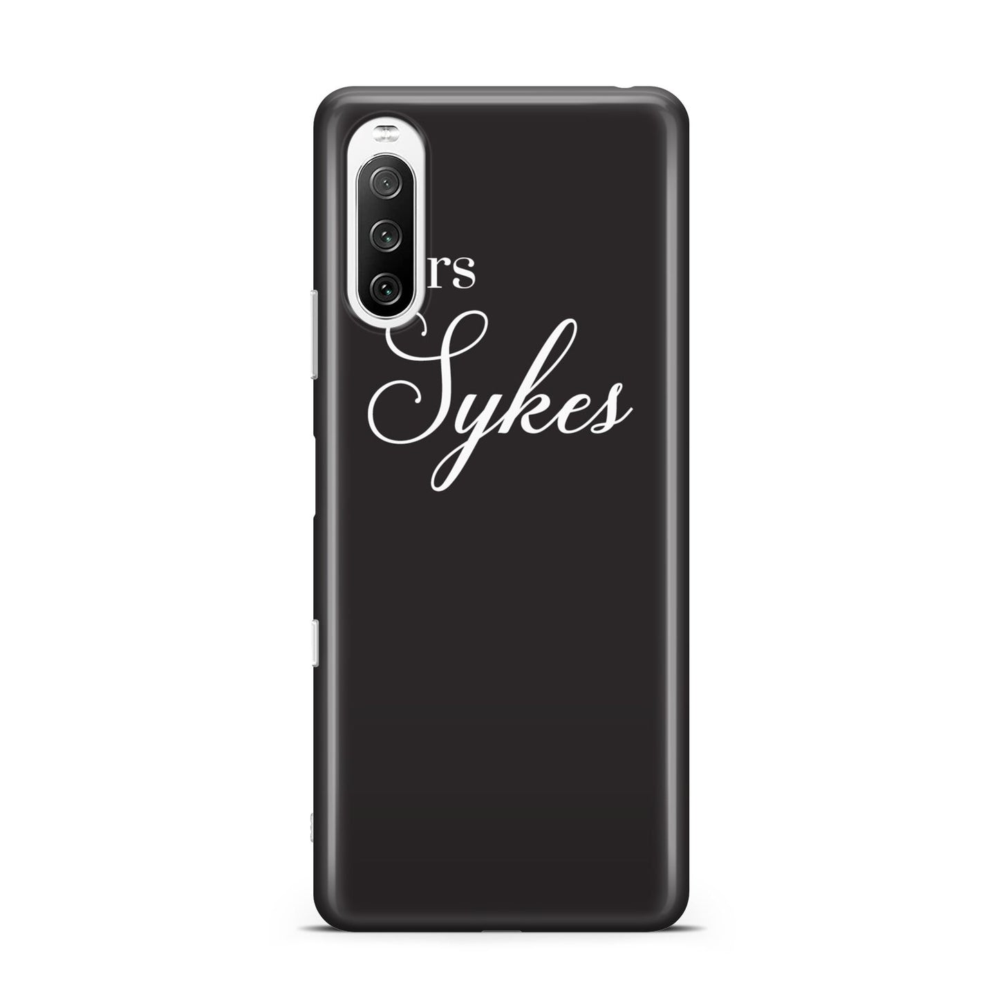 Personalised Mrs Or Mr Bride Sony Xperia 10 III Case