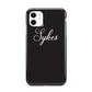 Personalised Mrs Or Mr Bride iPhone 11 3D Tough Case