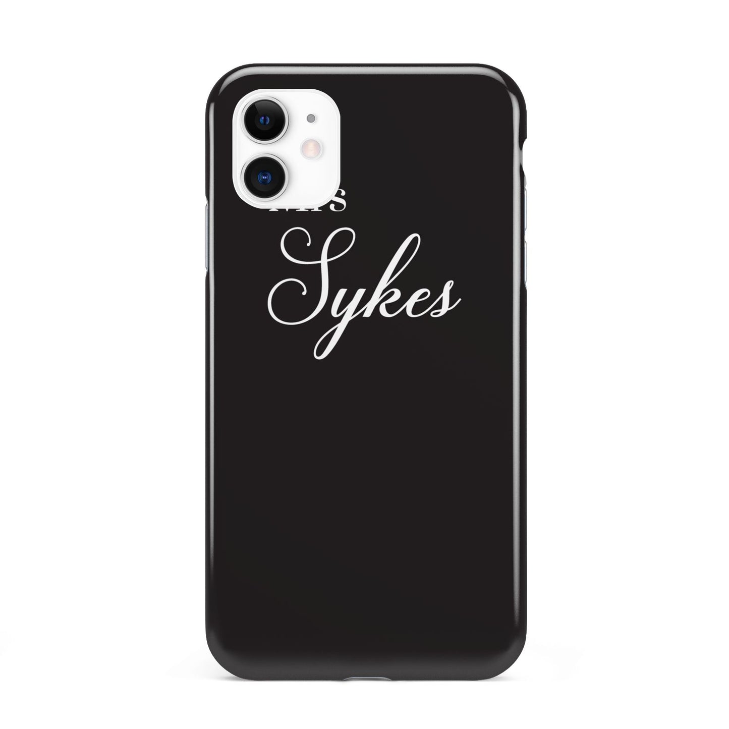 Personalised Mrs Or Mr Bride iPhone 11 3D Tough Case