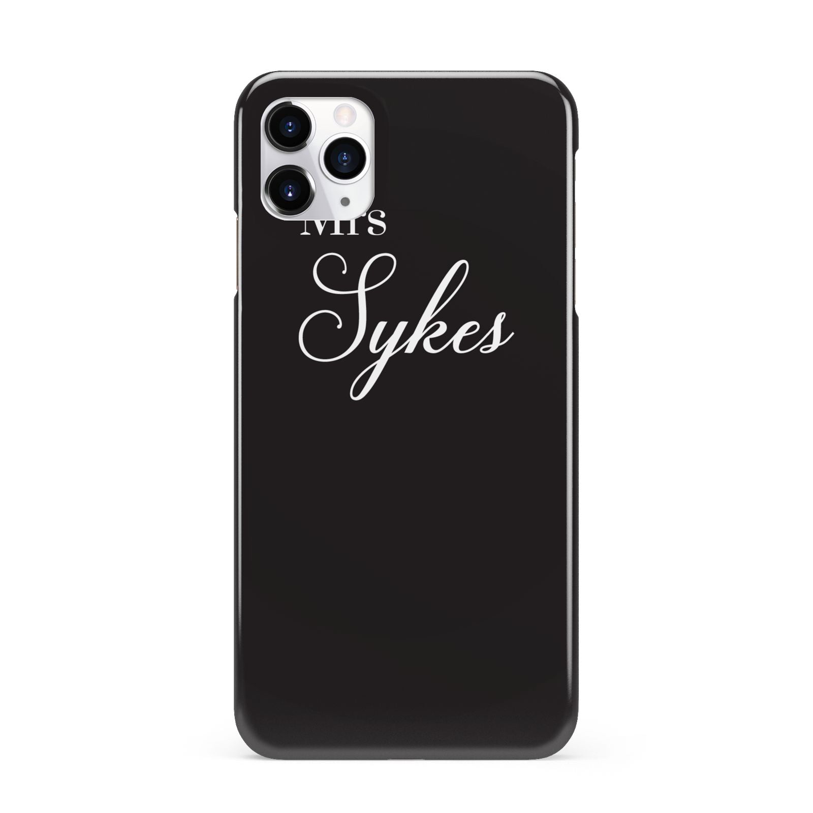 Personalised Mrs Or Mr Bride iPhone 11 Pro Max 3D Snap Case
