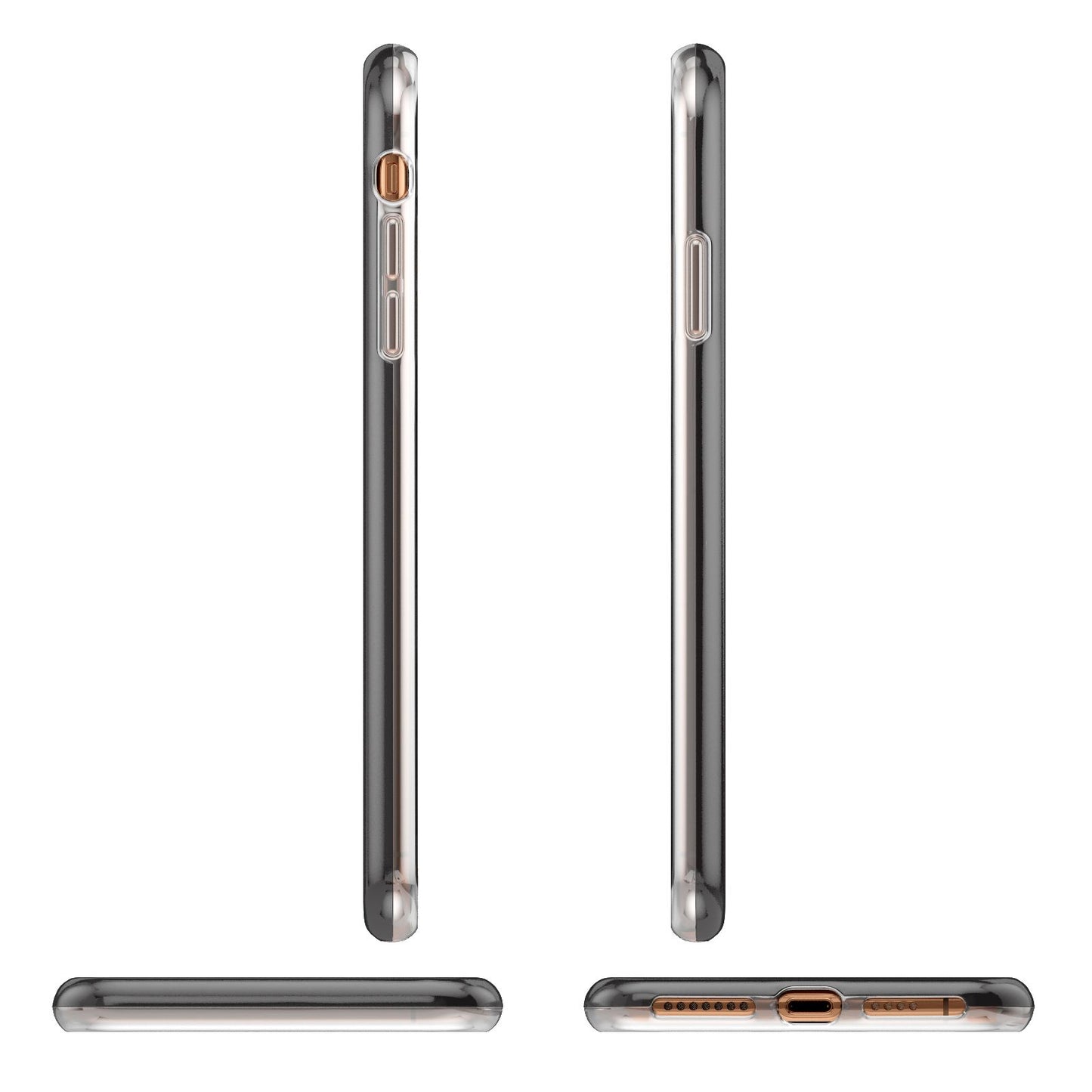 Personalised Mrs Or Mr Bride iPhone 11 Pro Max 3D Tough Case Angle Images