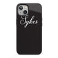 Personalised Mrs Or Mr Bride iPhone 13 Full Wrap 3D Tough Case