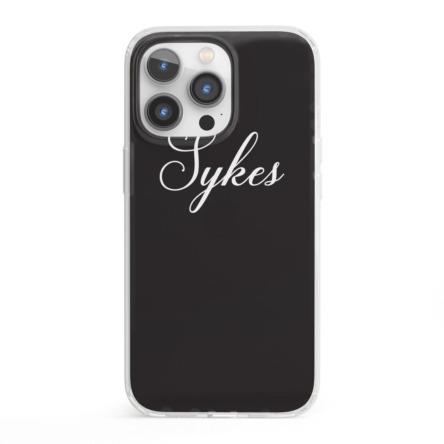 Personalised Mrs Or Mr Bride iPhone 13 Pro Clear Bumper Case