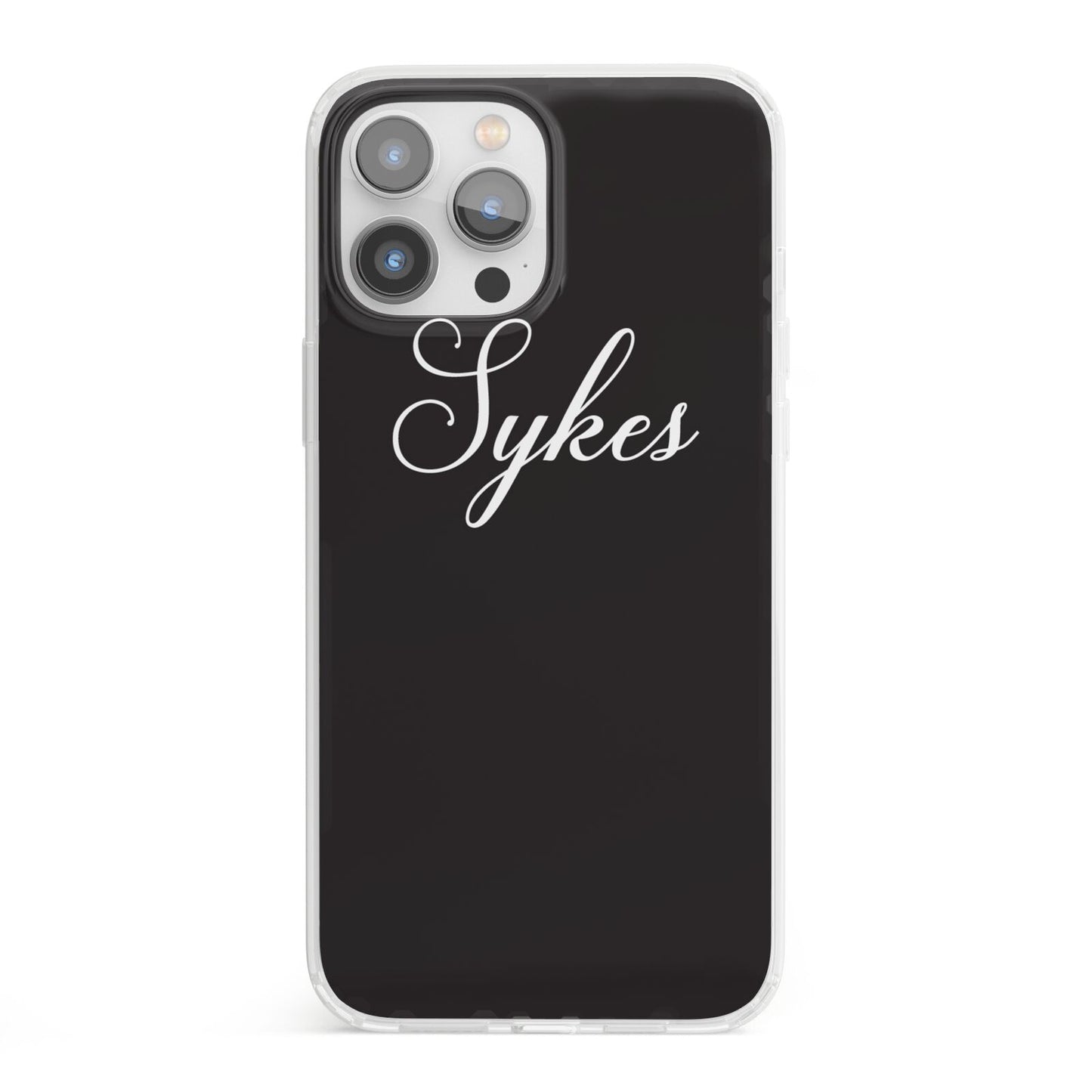 Personalised Mrs Or Mr Bride iPhone 13 Pro Max Clear Bumper Case
