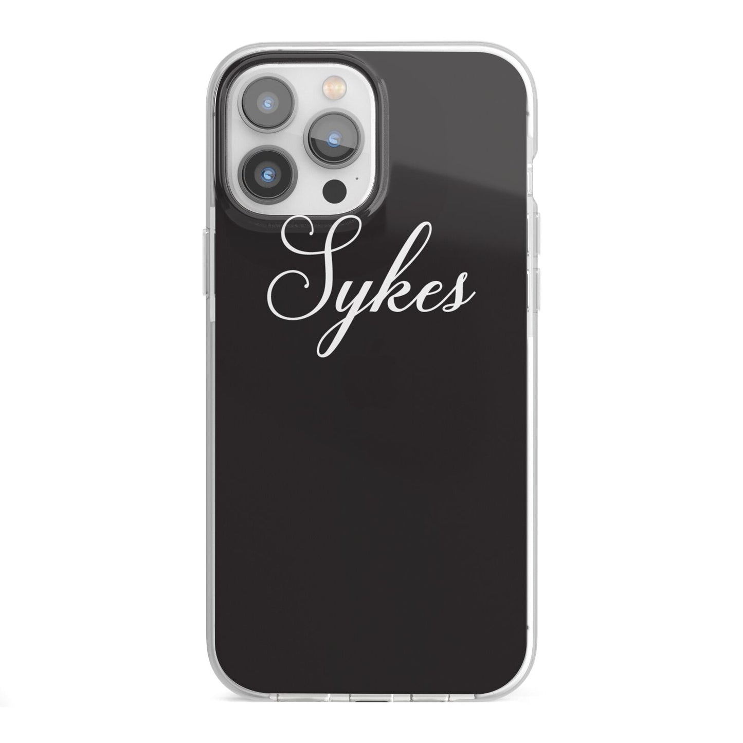 Personalised Mrs Or Mr Bride iPhone 13 Pro Max TPU Impact Case with White Edges