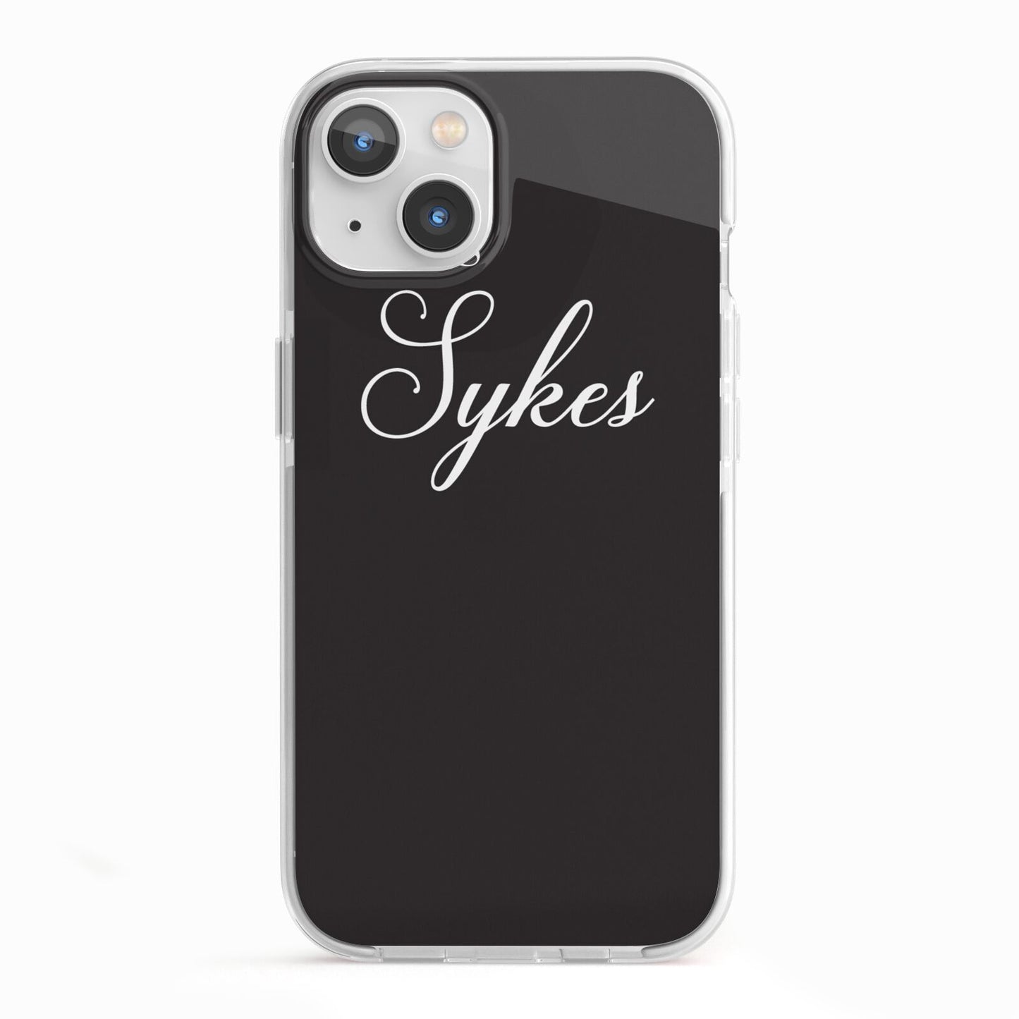 Personalised Mrs Or Mr Bride iPhone 13 TPU Impact Case with White Edges