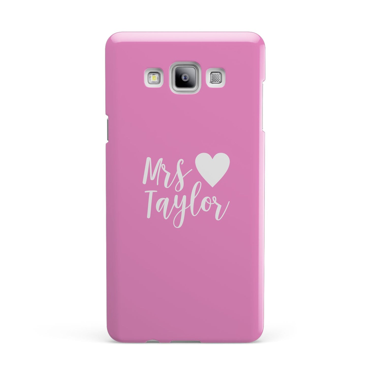 Personalised Mrs Samsung Galaxy A7 2015 Case