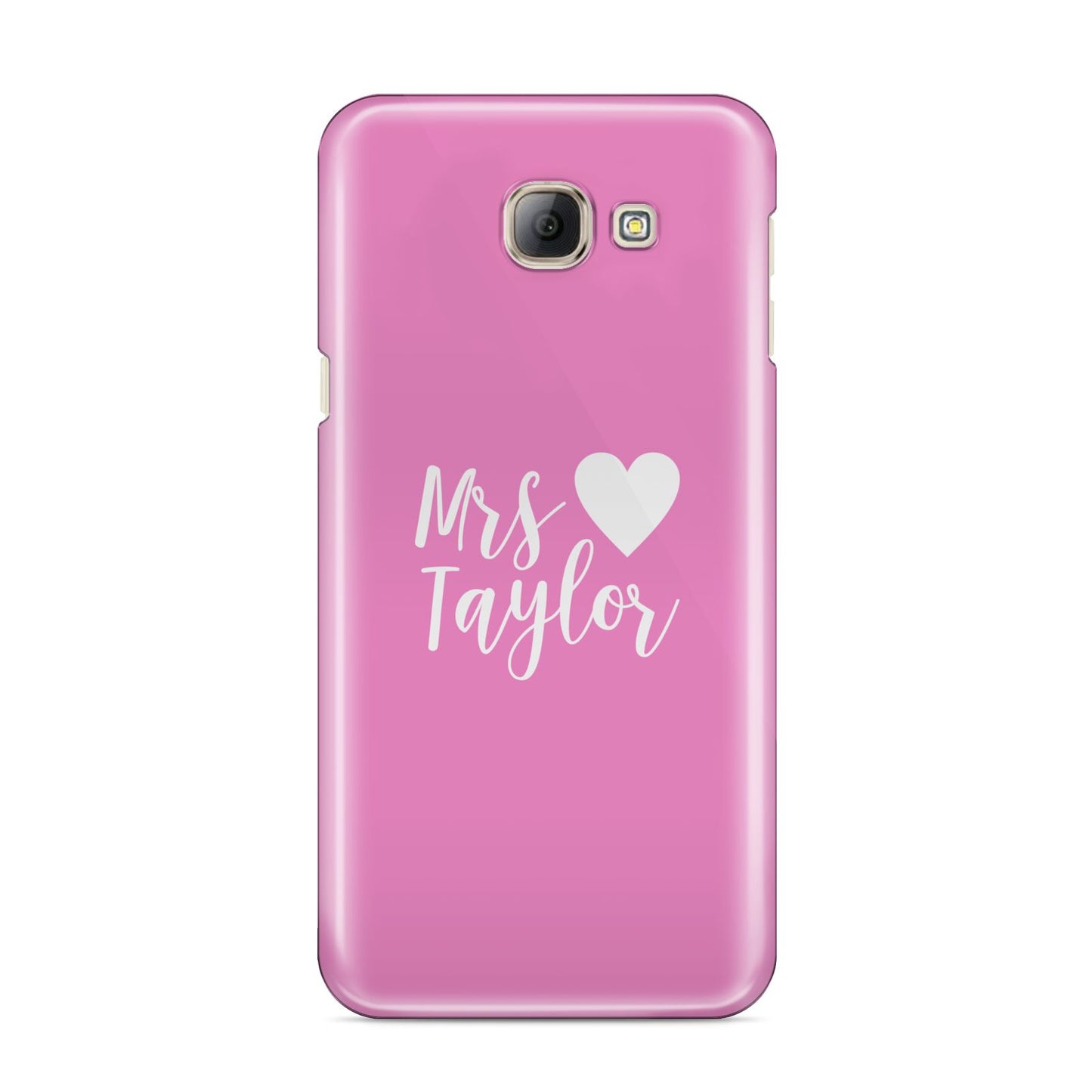 Personalised Mrs Samsung Galaxy A8 2016 Case