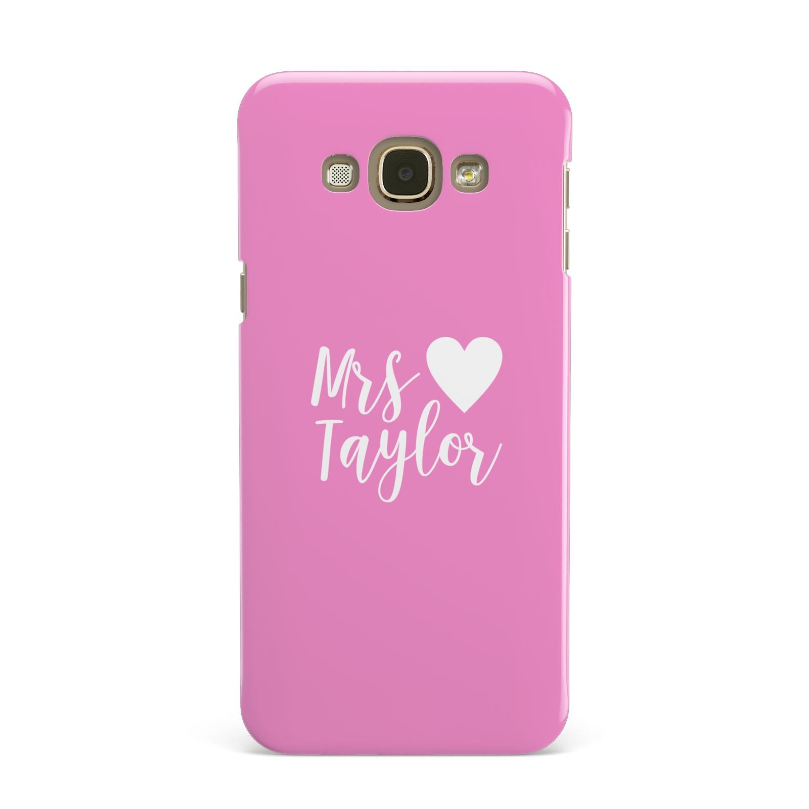 Personalised Mrs Samsung Galaxy A8 Case