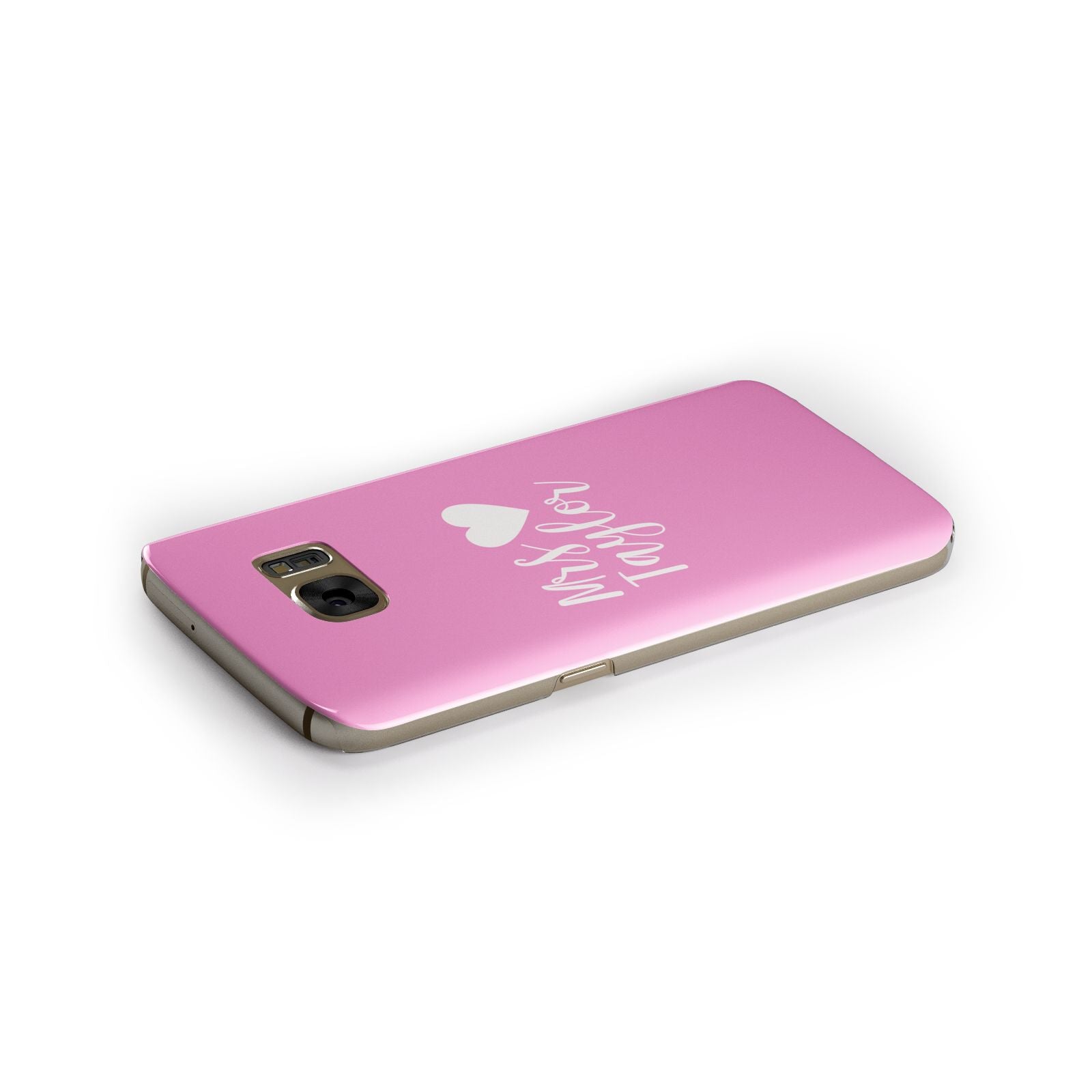 Personalised Mrs Samsung Galaxy Case Side Close Up