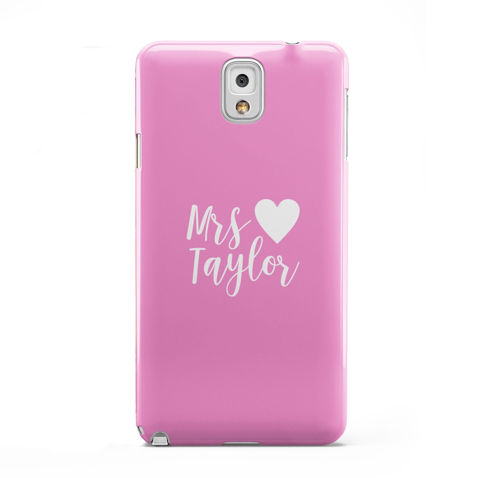 Personalised Mrs Samsung Galaxy Note 3 Case