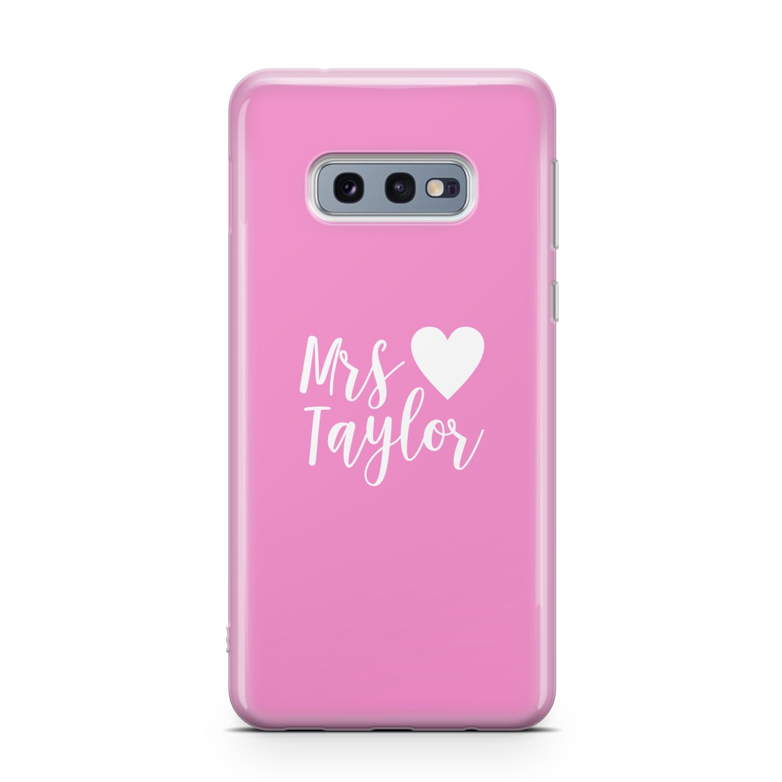 Personalised Mrs Samsung Galaxy S10E Case