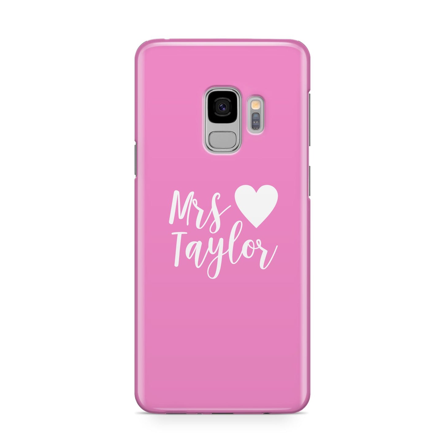 Personalised Mrs Samsung Galaxy S9 Case
