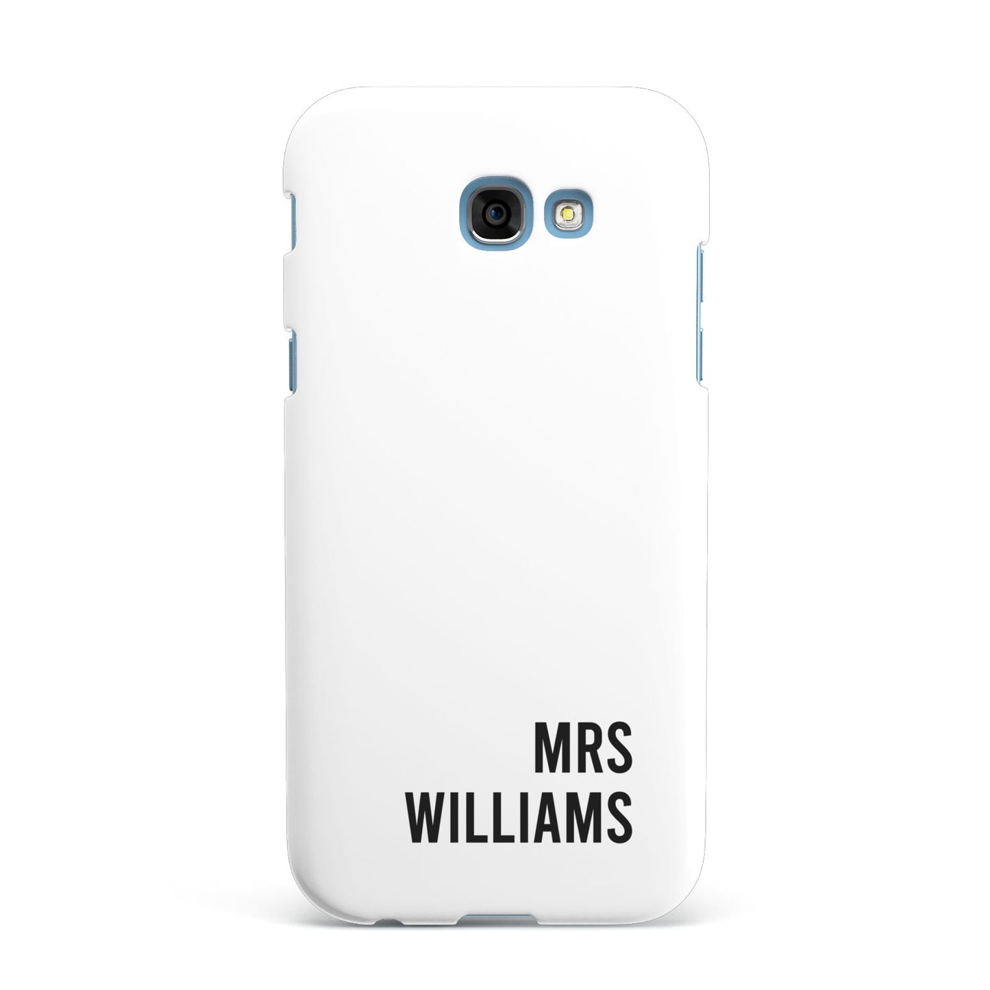 Personalised Mrs Surname Samsung Galaxy A7 2017 Case