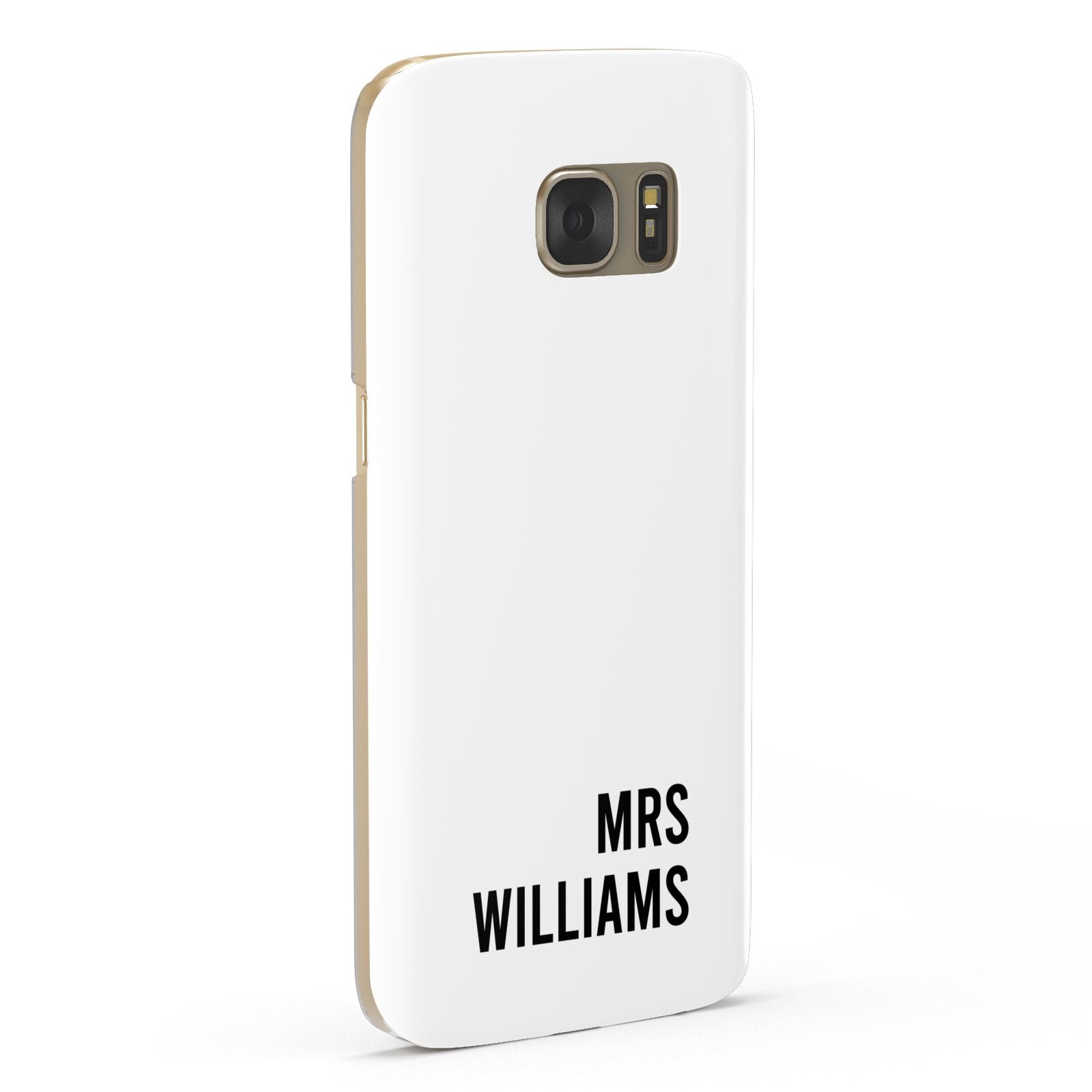 Personalised Mrs Surname Samsung Galaxy Case Fourty Five Degrees