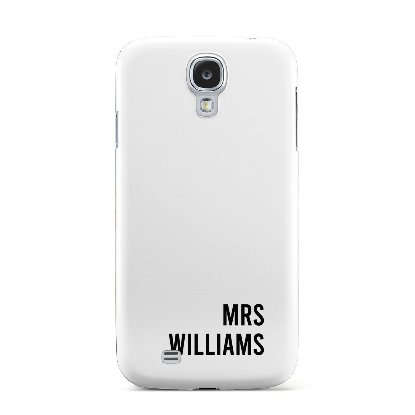 Personalised Mrs Surname Samsung Galaxy S4 Case