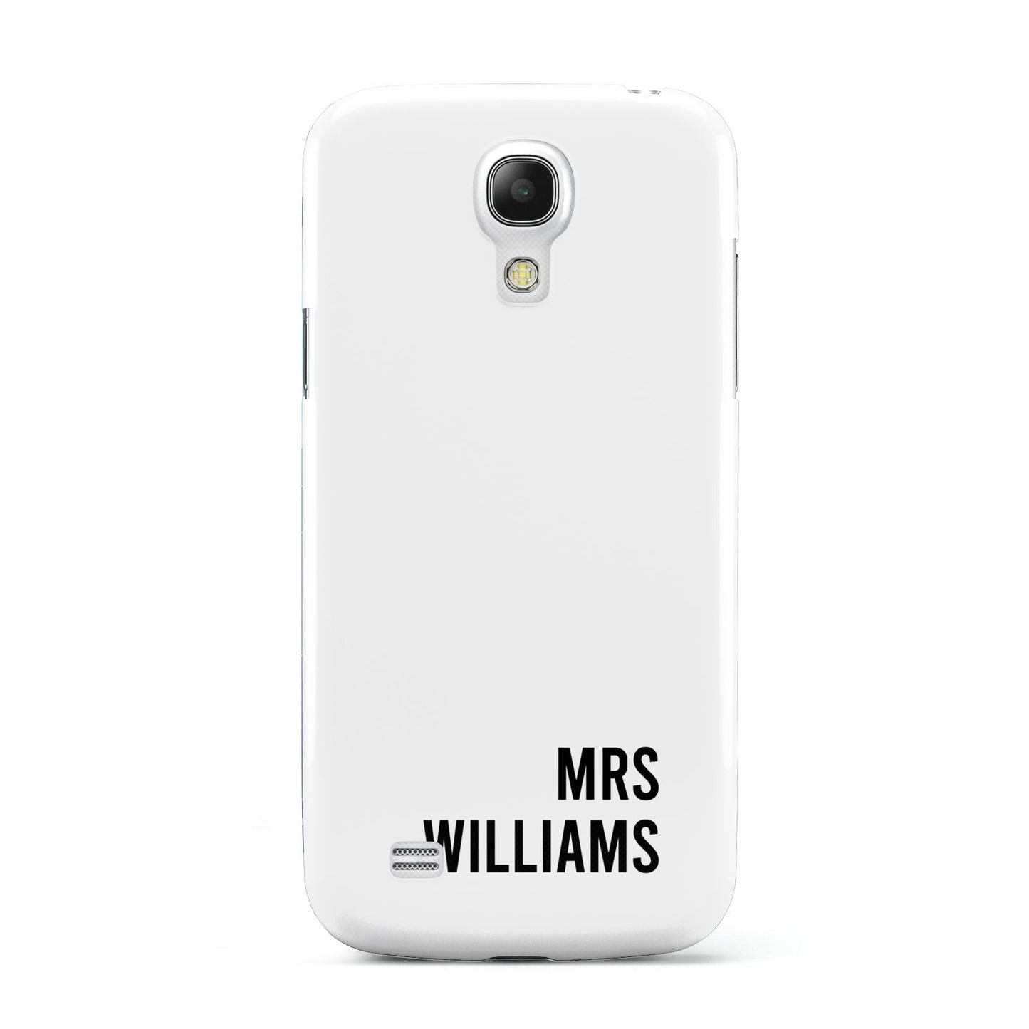 Personalised Mrs Surname Samsung Galaxy S4 Mini Case