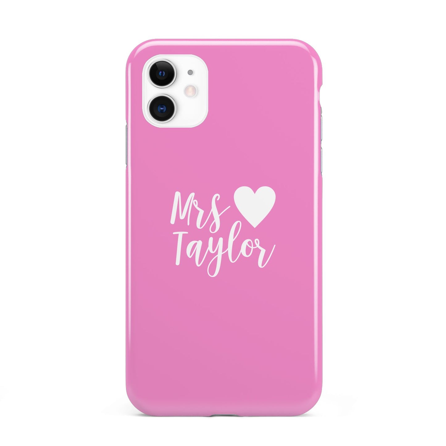 Personalised Mrs iPhone 11 3D Tough Case