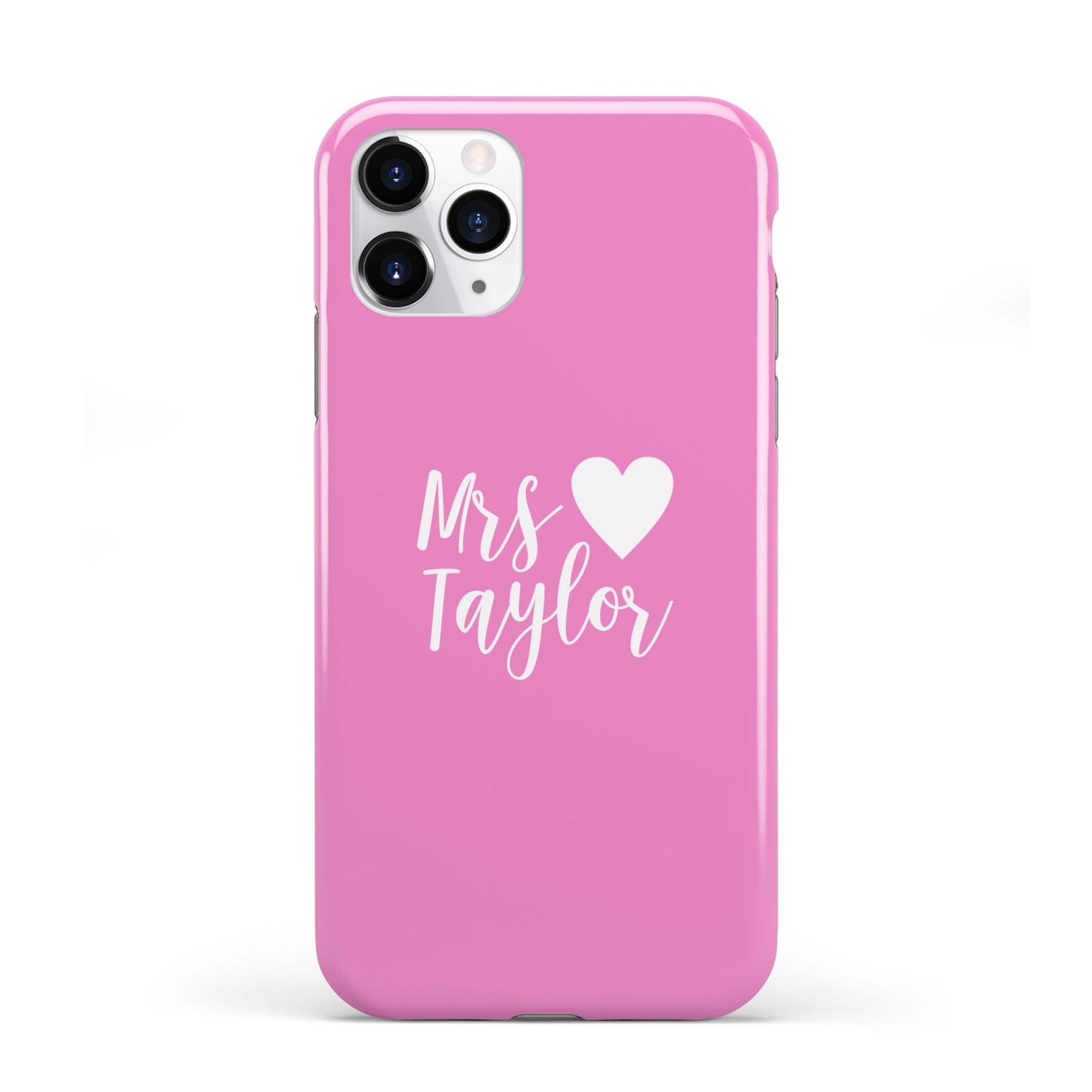 Personalised Mrs iPhone 11 Pro 3D Tough Case